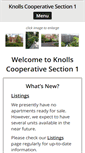 Mobile Screenshot of knolls1.com